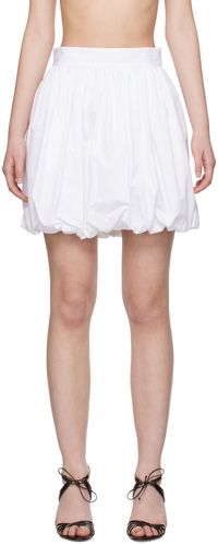 Dolce&Gabbana White Balloon Miniskirt