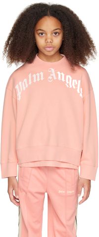 Palm Angels Kids Pink Classic Sweatshirt
