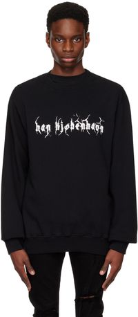 Han Kjobenhavn Black Artwork Sweatshirt