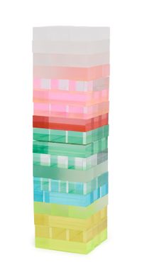 SunnyLife Lucite Jumbling Tower Ombre One Size