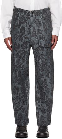 UMA WANG Gray Paxton Trousers