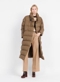 Rains - Doudoune longue - Taille XL - Marron