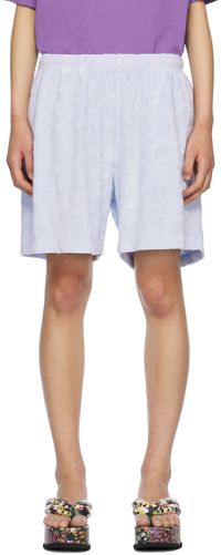 Acne Studios Blue Drawstring Shorts