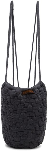 Isa Boulder SSENSE Exclusive Gray Bottle Bag