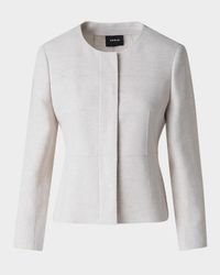 Tina Double-Face Fitted Jacket