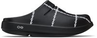 UNDERCOVER Mules Oocloog noires édition OOFOS
