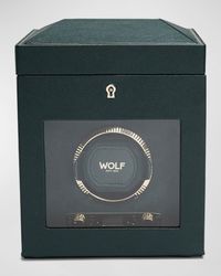 British Racing Single Watch Winder with Storage