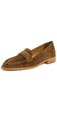 Cinq à Sept Gretta Suede Amour Loafers golden sienna 37