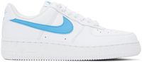 Nike White & Blue Air Force 1 '07 Sneakers