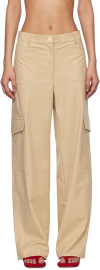 Gimaguas Beige Audrey Trousers