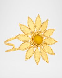 Sunflower Cuff Bracelet
