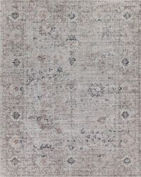 Cambridge Hand-Loomed Silver & Blue Rug, 9' x 12'