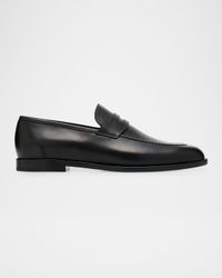Sergio Leather Penny Loafers