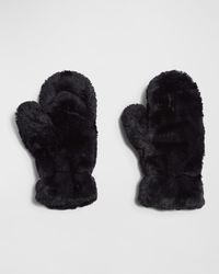 Coco Faux Fur Mittens