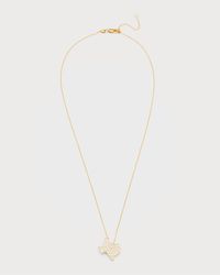 18k White Gold Diamond Texas Necklace