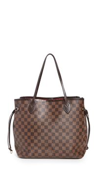 Shopbop Archive Louis Vuitton Neverfull Mm Damier Ebene Bag Brown One Size