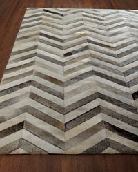 Kyer Hairhide Rug, 10' x 14'