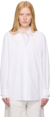 TOTEME White Classic Tumbled Shirt