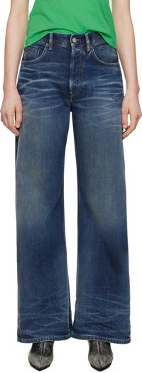 Acne Studios Blue Loose Fit 2021F Jeans