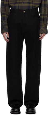 Carhartt Work In Progress Black Landon Trousers