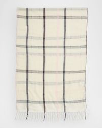 Rosa Check-Print Cashmere Blend Scarf