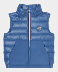 Boy's Apatou Tri-Stripe Puffer Vest, Size 12-14