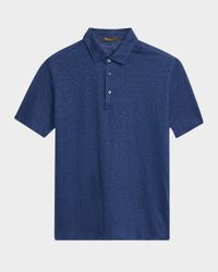 Men's Linen Jersey Dublon Polo Shirt