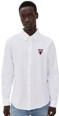 Rhone Slim Fit Bulls Commuter Shirt Business White XXL