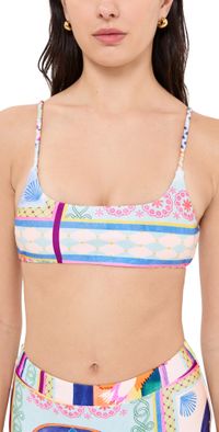 MINKPINK Elysia Braid Strap Bikini Top Paradiso M