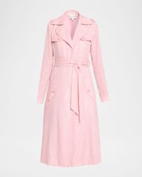 Alpine Sequined Trench Coat