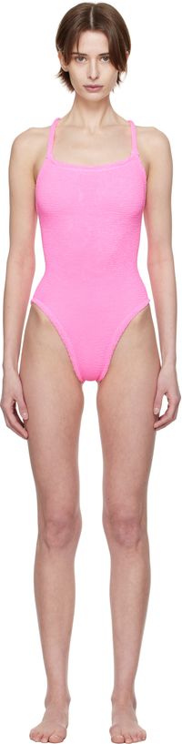 Hunza G Maillot de bain Bette rose