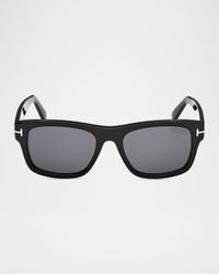 Smith 55mm Rectangular Sunglasses