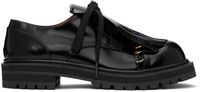 Marni Black Leather Dada Derbys