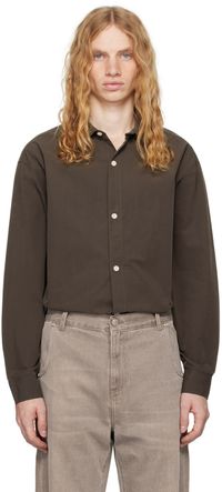 mfpen Brown Generous Shirt