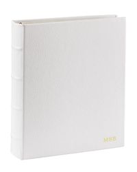 Large Clear Pocket Leather Photo Album