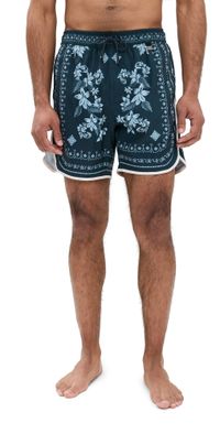 Agua Bendita Liam Blush Swim Trunks 6 Multicolor 36