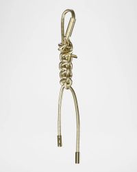 Metallic Braided Bag Charm