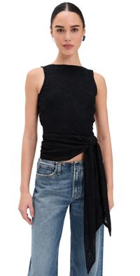 AFRM Batya Tank Noir XL