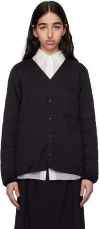 Snow Peak Black Flexible Insulated Cardigan