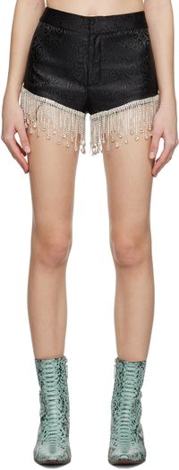 KIM SHUI SSENSE Exclusive Black Cloud Shorts