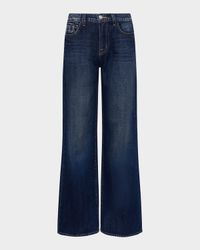 Alicent High-Rise Sneaker Wide-Leg Jeans