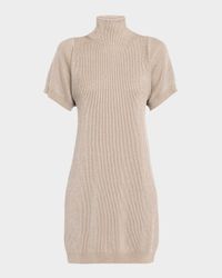 Sparkling Cotton Mini Dress