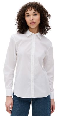 Nili Lotan Raphael Classic Shirt White S