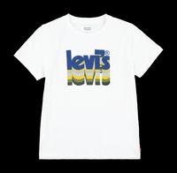 Levi's Kids - Tee-shirt manches courtes en coton - Taille 12A - Blanc