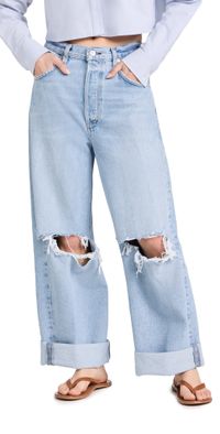 Citizens of Humanity Ayla Baggy Cuffed Crop Jeans Pagoda 29