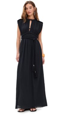 Isabel Marant Joya Maxi Dress Black 38
