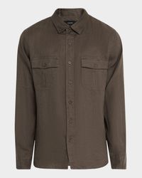 Men's Relaxed Utility Overshirt