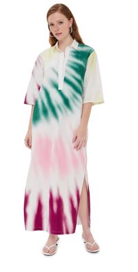Rosie Assoulin Caftan Dress Tie-Dye XS