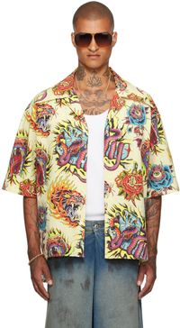LU'U DAN Yellow Boxy Shirt