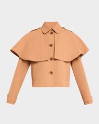 River Layered Jacket with Removable Cape